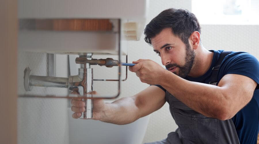 Sink faucet installation in Rensselaer, IN